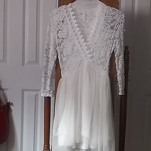 White party dress